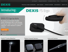 Tablet Screenshot of dexis.com